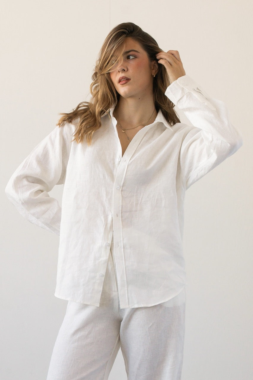 Linen Shirt off white